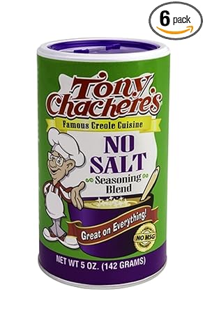 Amazon Com Tony Chachere S Seasoning Creole No Salt Pack Of 6 Size 5 Oz No Artificial Ingredients Grocery Gourmet Food Amazon Com Tony Chachere S Seasoning Creole No Salt Pack Of 6 Size 5 Oz No Artificial Ingredients Grocery Gourmet Food