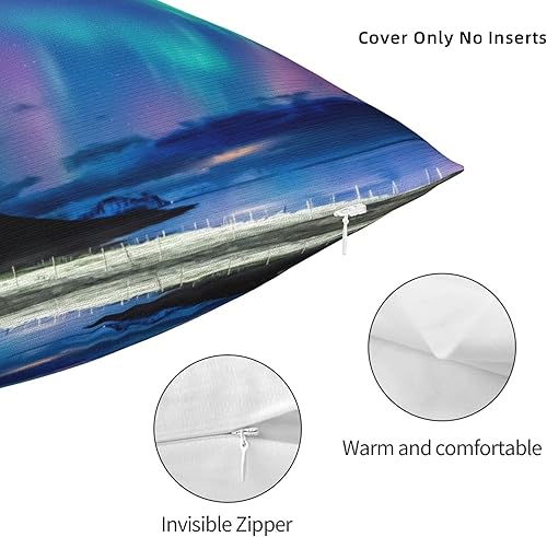 Miniatura 4 de YIPOCH Aurora- Throw Pillow Covers 24"x24" Throw Pillow Cushion Cases Decoration for Couch Sofa Pillow Covers fundas para cojines de sala Cute Throw