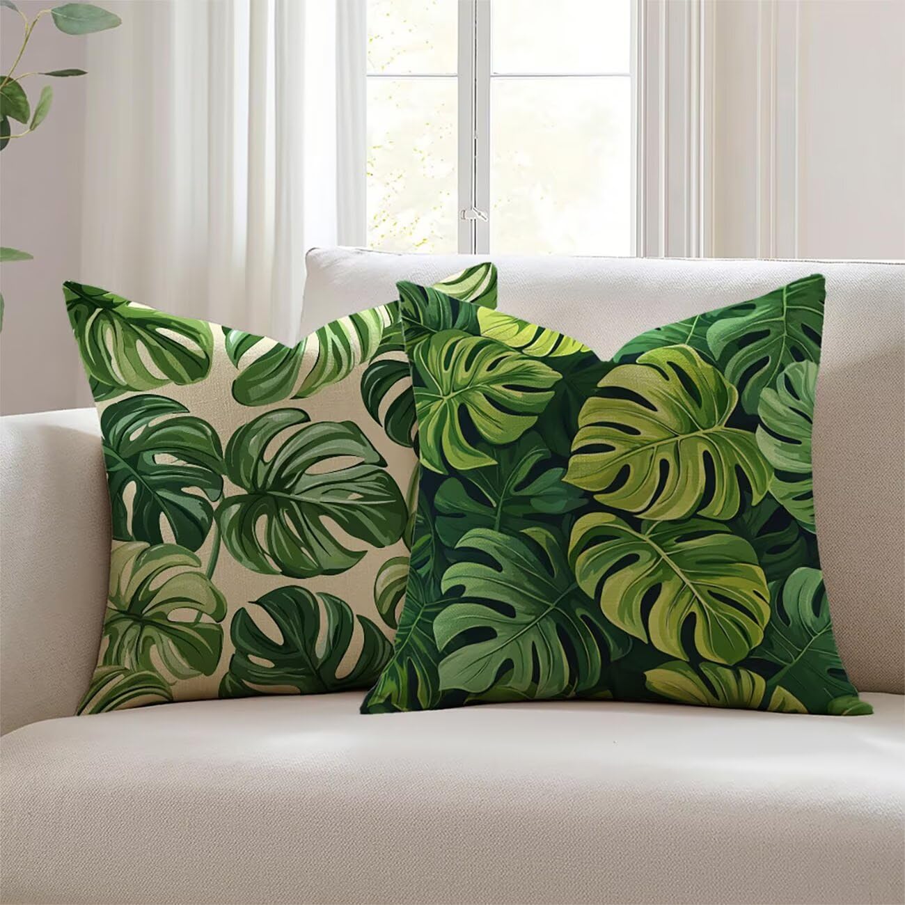 Housses de coussin usine imperméables haut de gamme lin déperlant 20x20 JL-4630