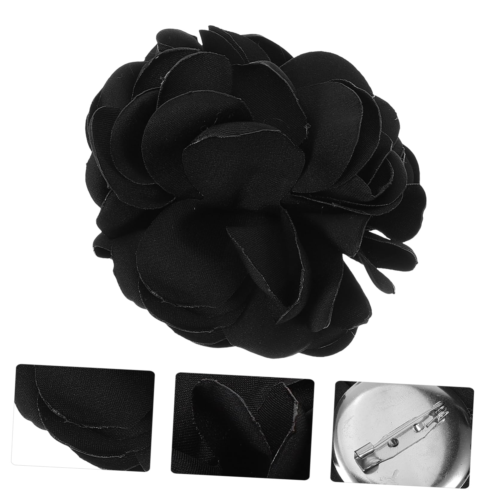 Unique Rose Pin Flower Brooch Women Decorative for Suit Scarf Hat