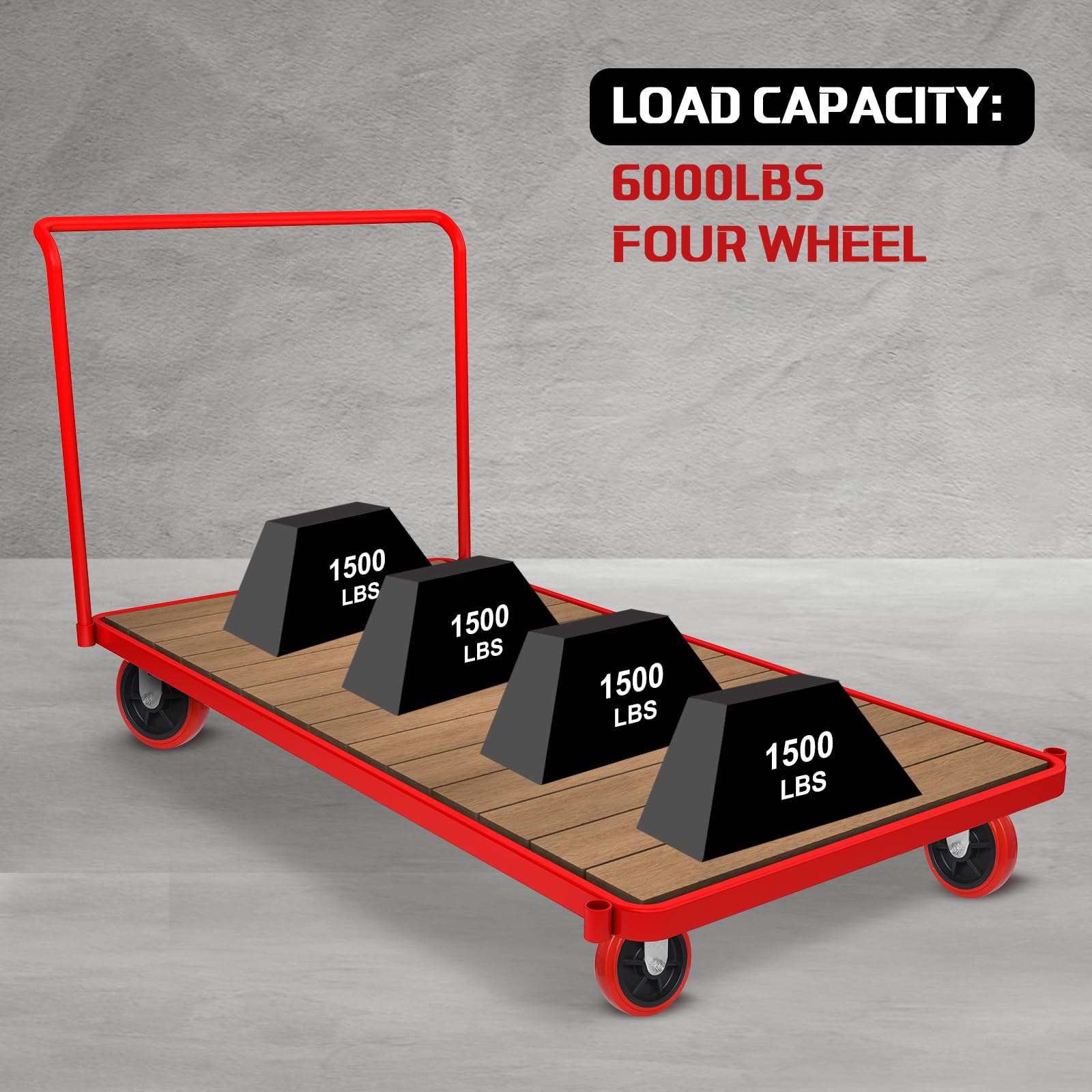8 Inch Industrial Casters - Heavy Duty & Scratch-Free -4 8 Inch Industrial Casters - Heavy Duty & Scratch-Free -4