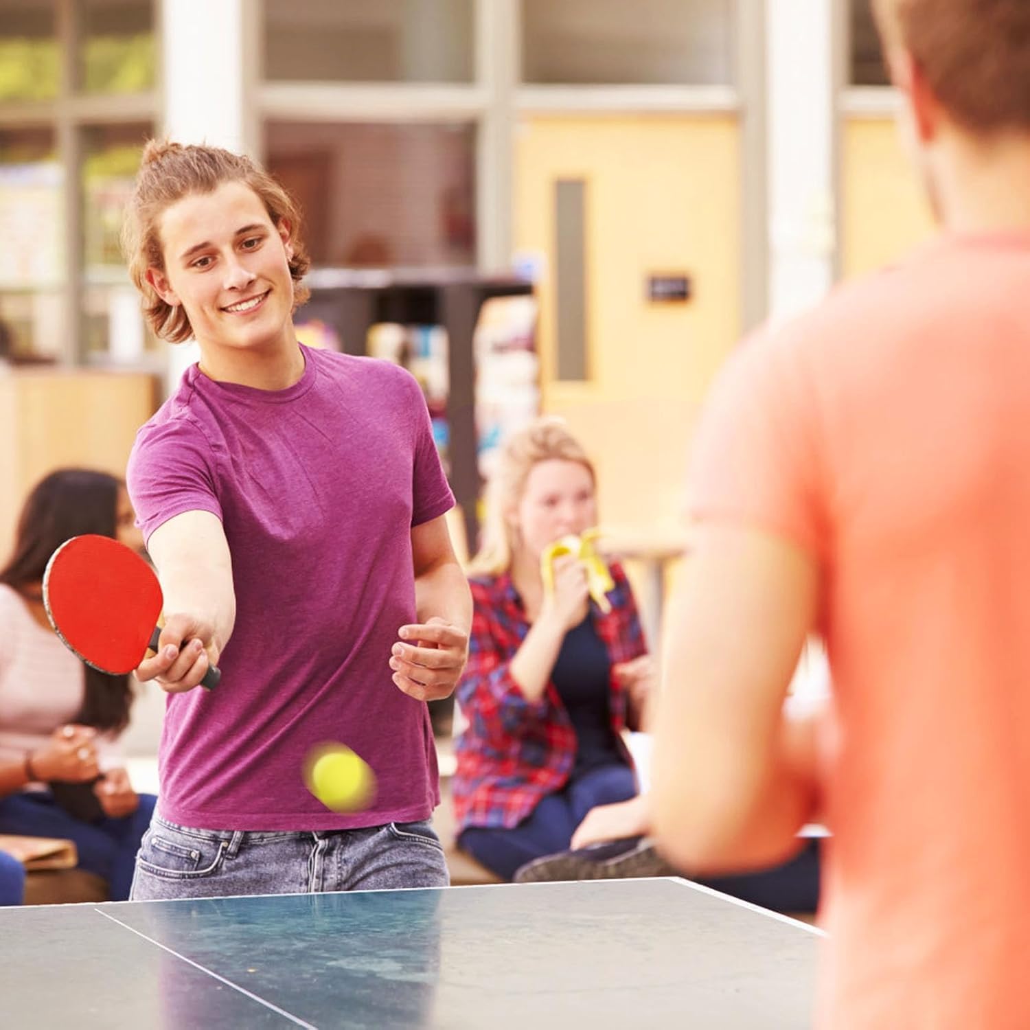 Balles de ping-pong colorées 40 mm Lot de 40 - Jeux familiaux