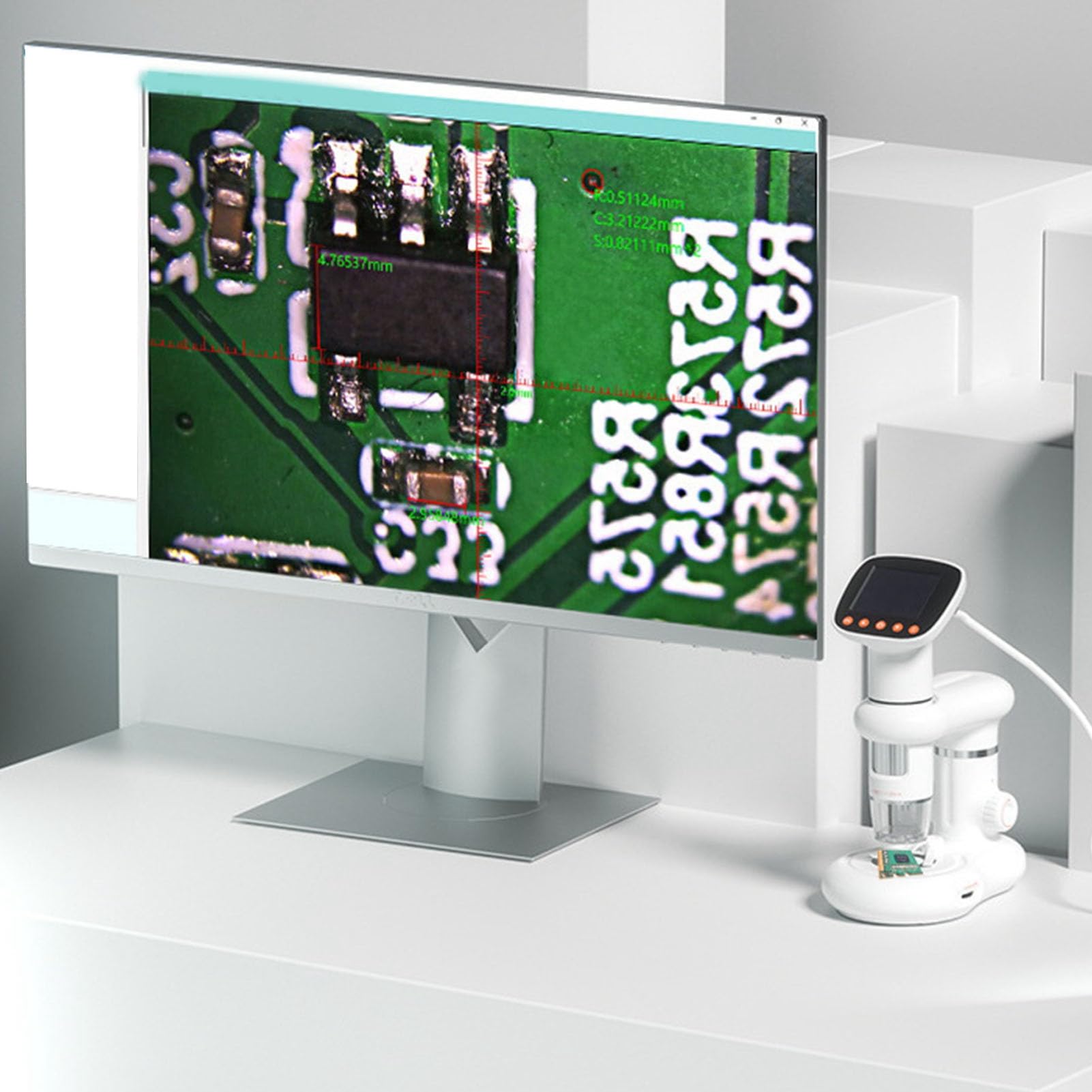 XUMIUZIY 1080P Digitalmikroskop für Studenten |2MP 1000X Tragbare Handlupe