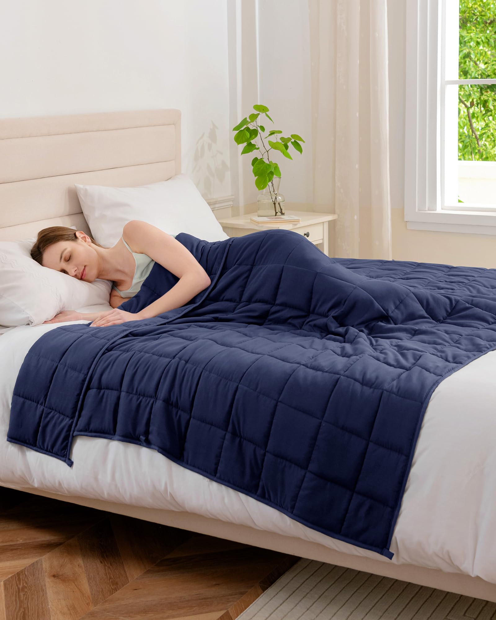 Good Nite Weighted Blanket Adults 8 kg For Better Sleep Stress Relief