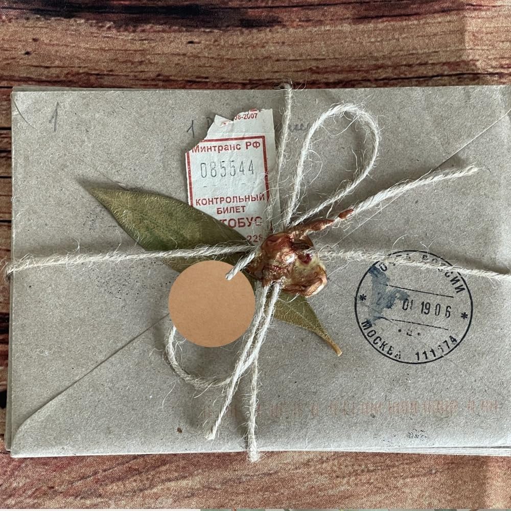 100 Etiquetas para regalos con Cuerda de Yute, Etiquetas para manualidades - imagen 6