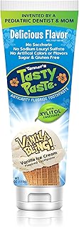 Vanilla Bling - Anticavity Fluoride Children’s Toothpaste/Great Tasting, Safe, and Effective Vanilla Flavored Toothpaste for Kids (4.2 oz.)