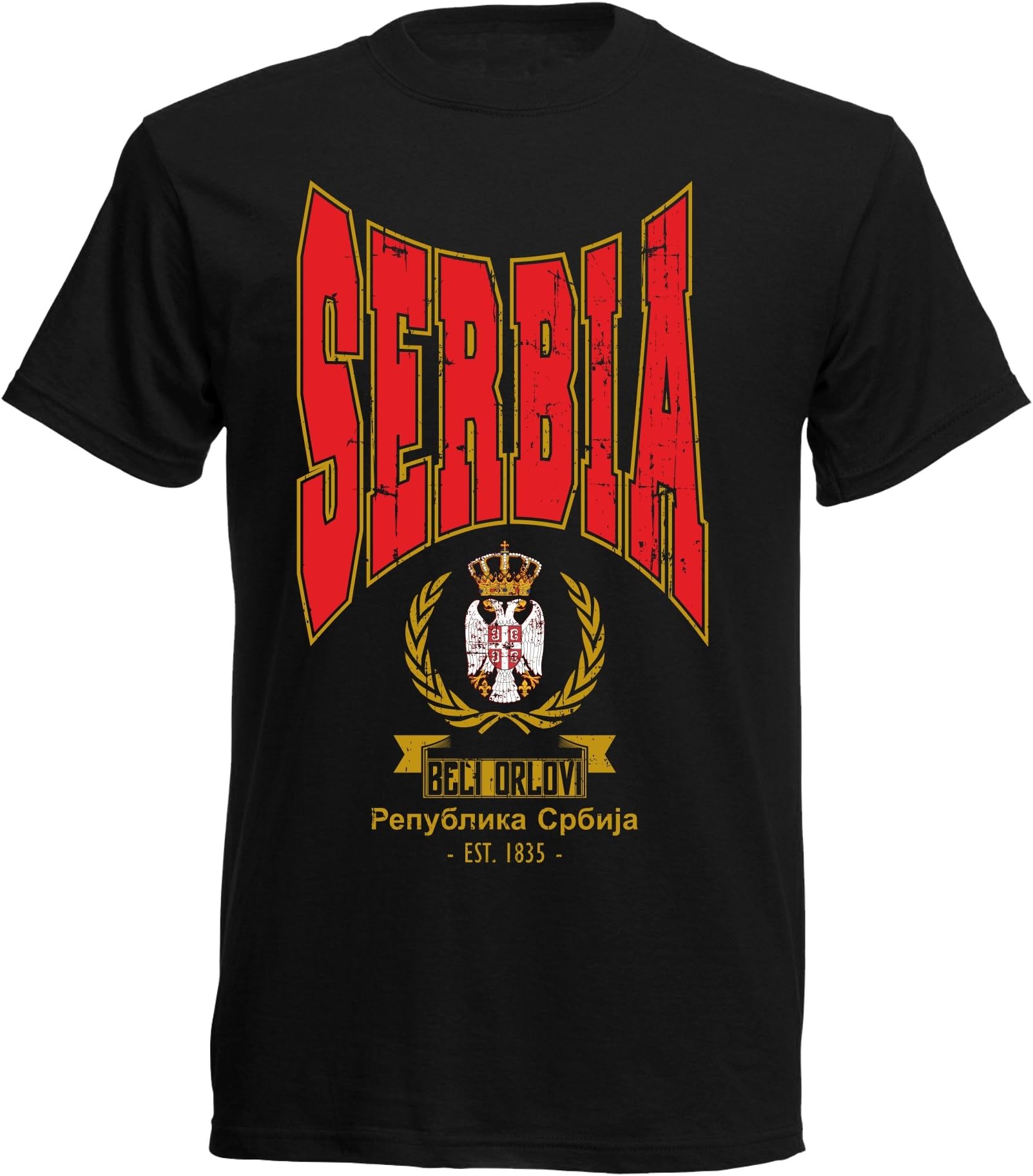 aprom T-Shirt Serbia SC 20 - Vintage SRB Futbol