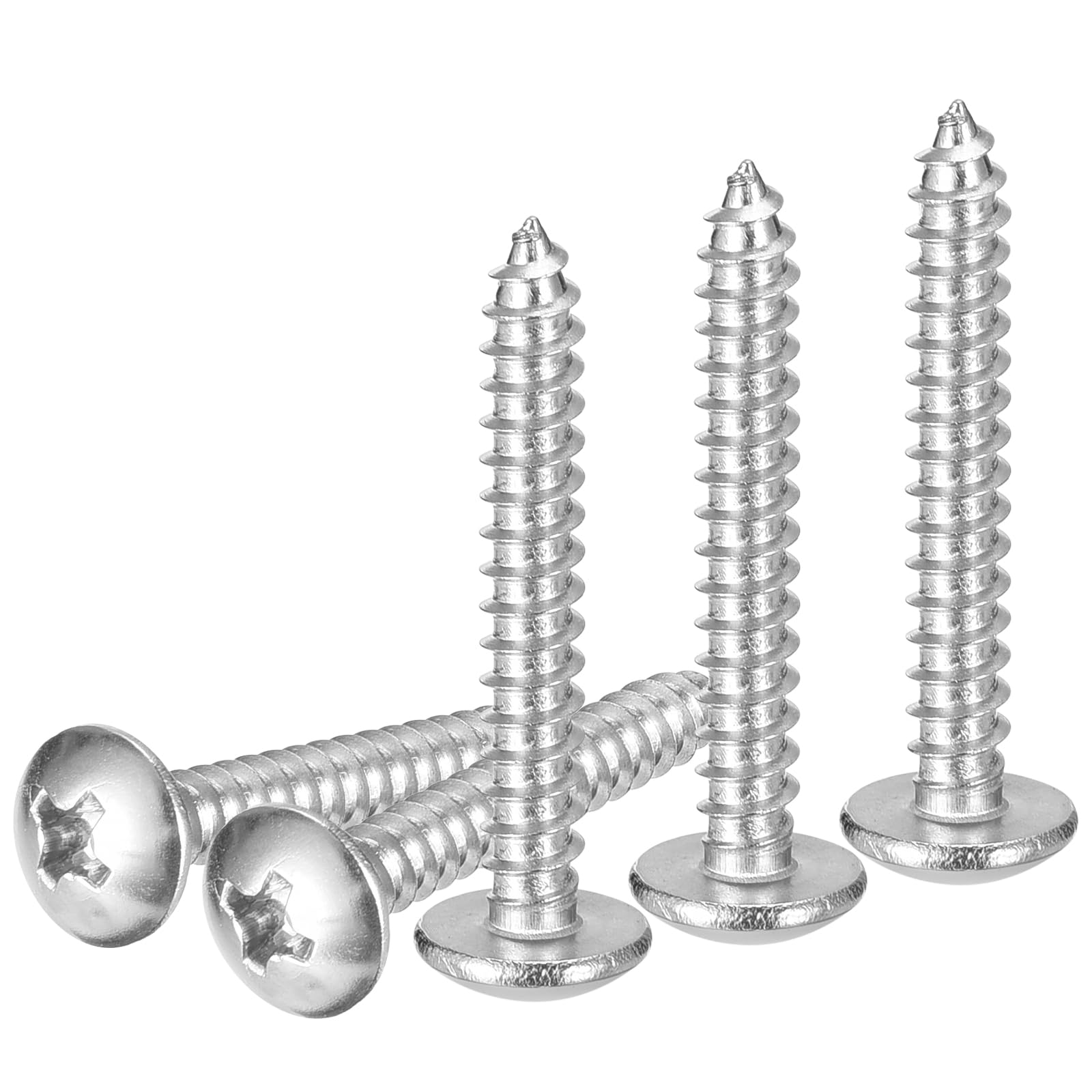DTGN #6x1 Sheet Metal Screws, 100 Pack, for Wood Furniture