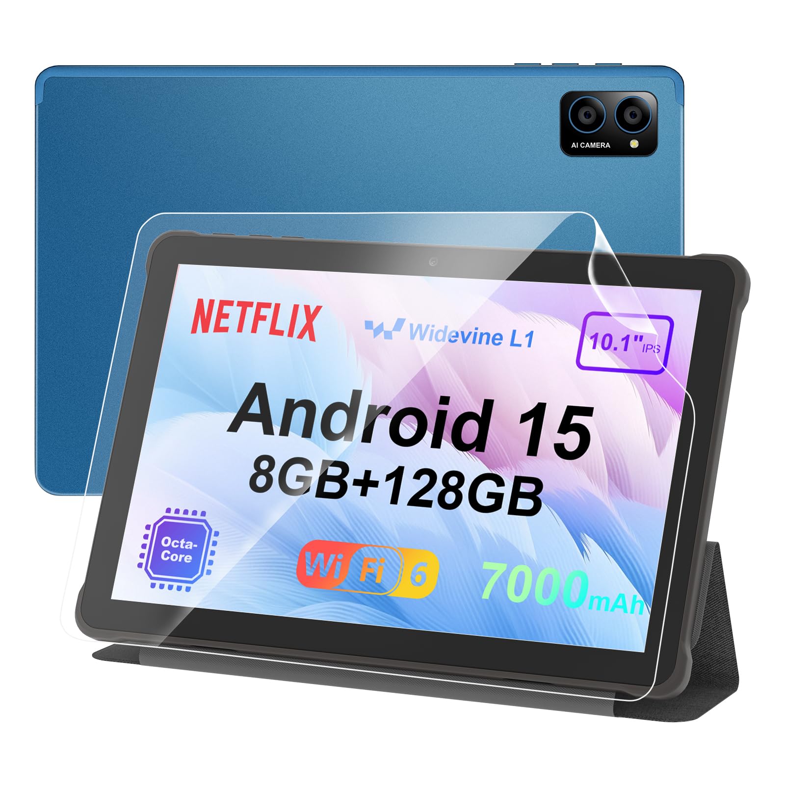 新品 タブレット Android15 128GB 10インチ Wi-Fi 正規品】Android 15 タブレット 本体 10インチ大容量16GB+128GB