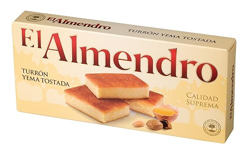 El Almendro Turrón de Yema Tostada Yema Tostada 7oz 200 G
