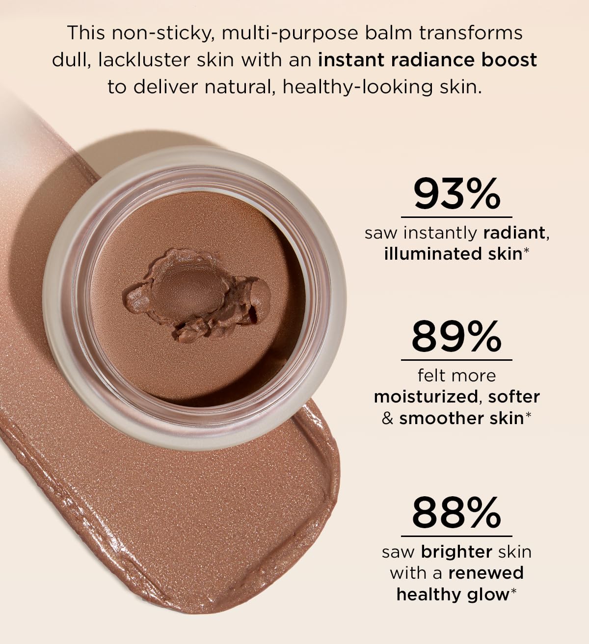 No Makeup Radiant Glow Balm (Cool Rose)