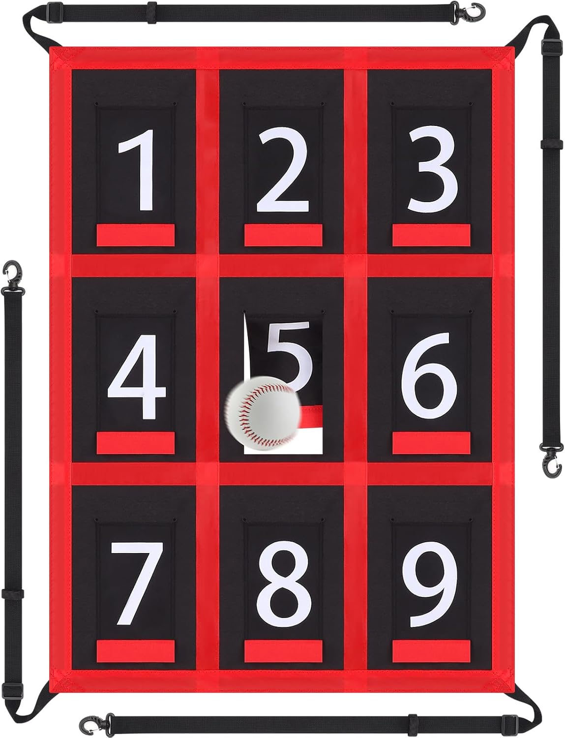 TOBWOLF Adjustable Strike Zone Target for Baseball