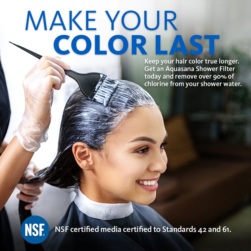 Aquasana AQ4100 Deluxe Shower Water Filter System with Adjustable