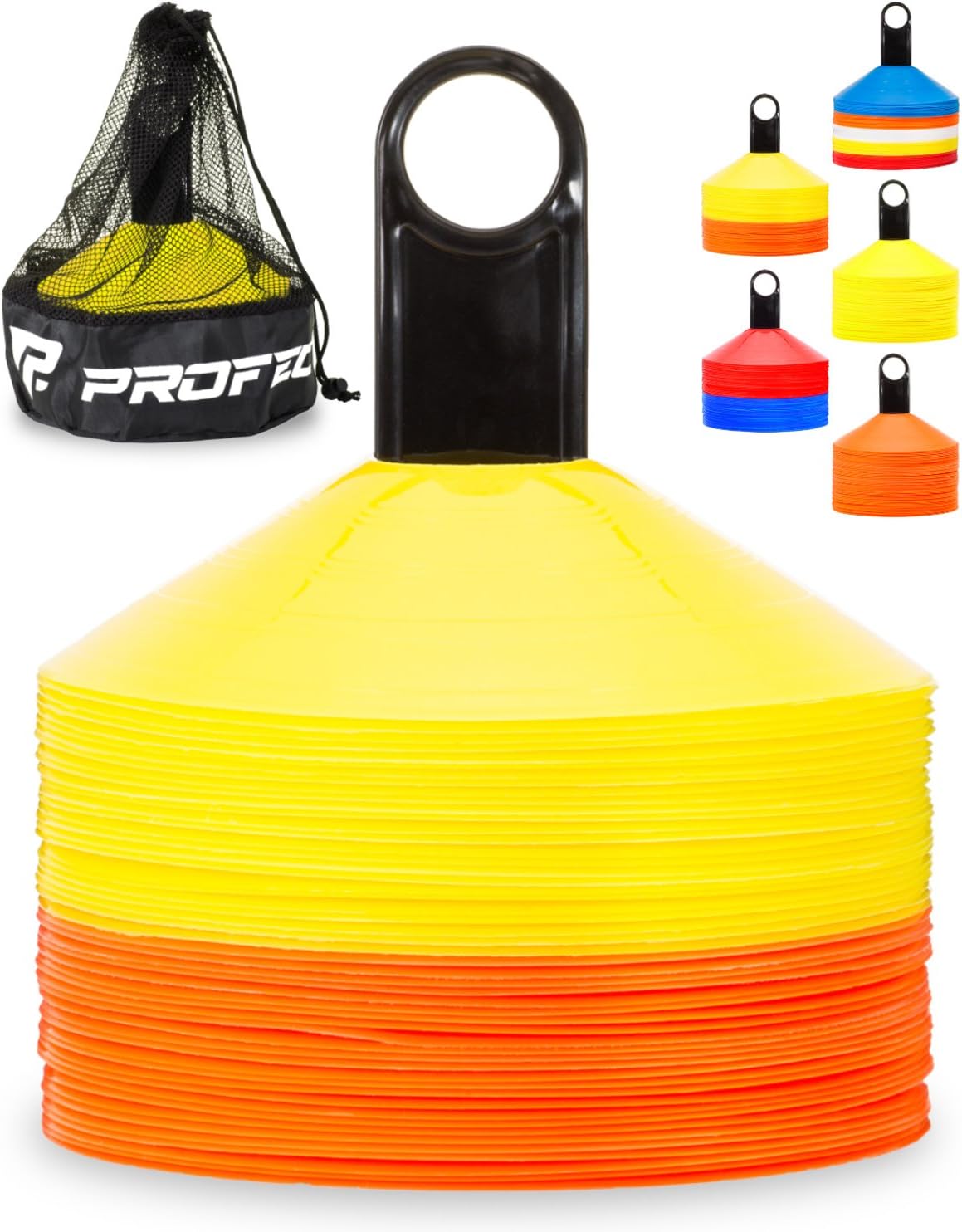 Plastic Cone Sports Training Gear 9-Inch O