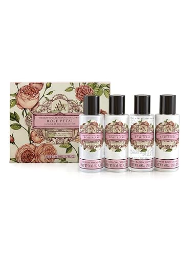 Miniatura 5 de AAA Floral - 4 x 1.7 fl oz - Colección de viajes y regalos (gel de ducha, loción corporal, champú y acondicionador) - (Lirio de los valles) - Tamaño