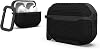 URBAN ARMOR GEAR Apple AirPods Pro 2nd Generation Case Shockproof/Carabiner Included/MagSafe Charging Compatible METROPOLIS Black