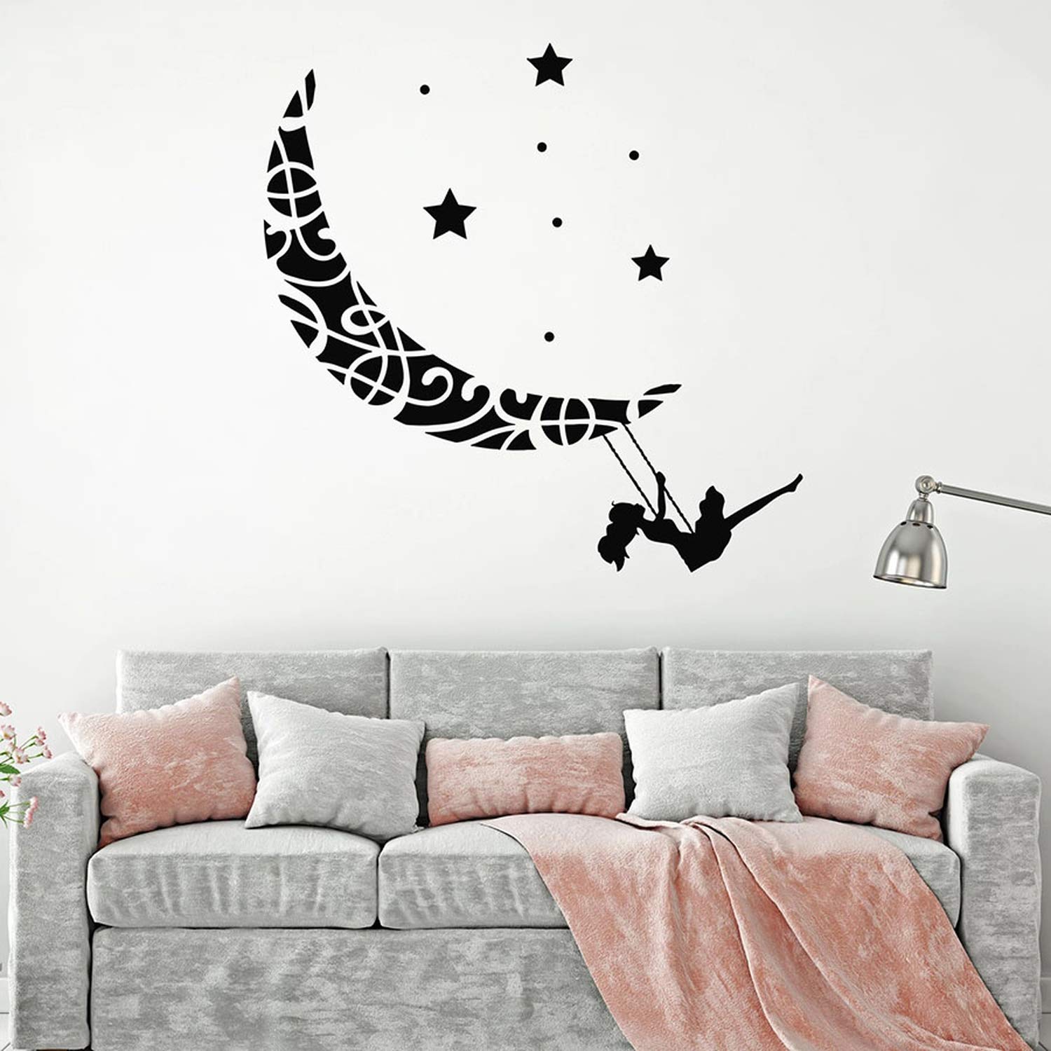 ملصق حائط على شكل الهلال أرجوحة فتاة أطفال غرفة نوم طفل حلية رومانسية ديكور داخلي ملصقات الفينيل فن الحضانة جدارية 42x42 Cm Amazon Ae المنزل ملصق حائط على شكل الهلال أرجوحة فتاة أطفال غرفة نوم طفل حلية رومانسية ديكور داخلي ملصقات الفينيل فن الحضانة جدارية 42x42 Cm Amazon Ae المنزل