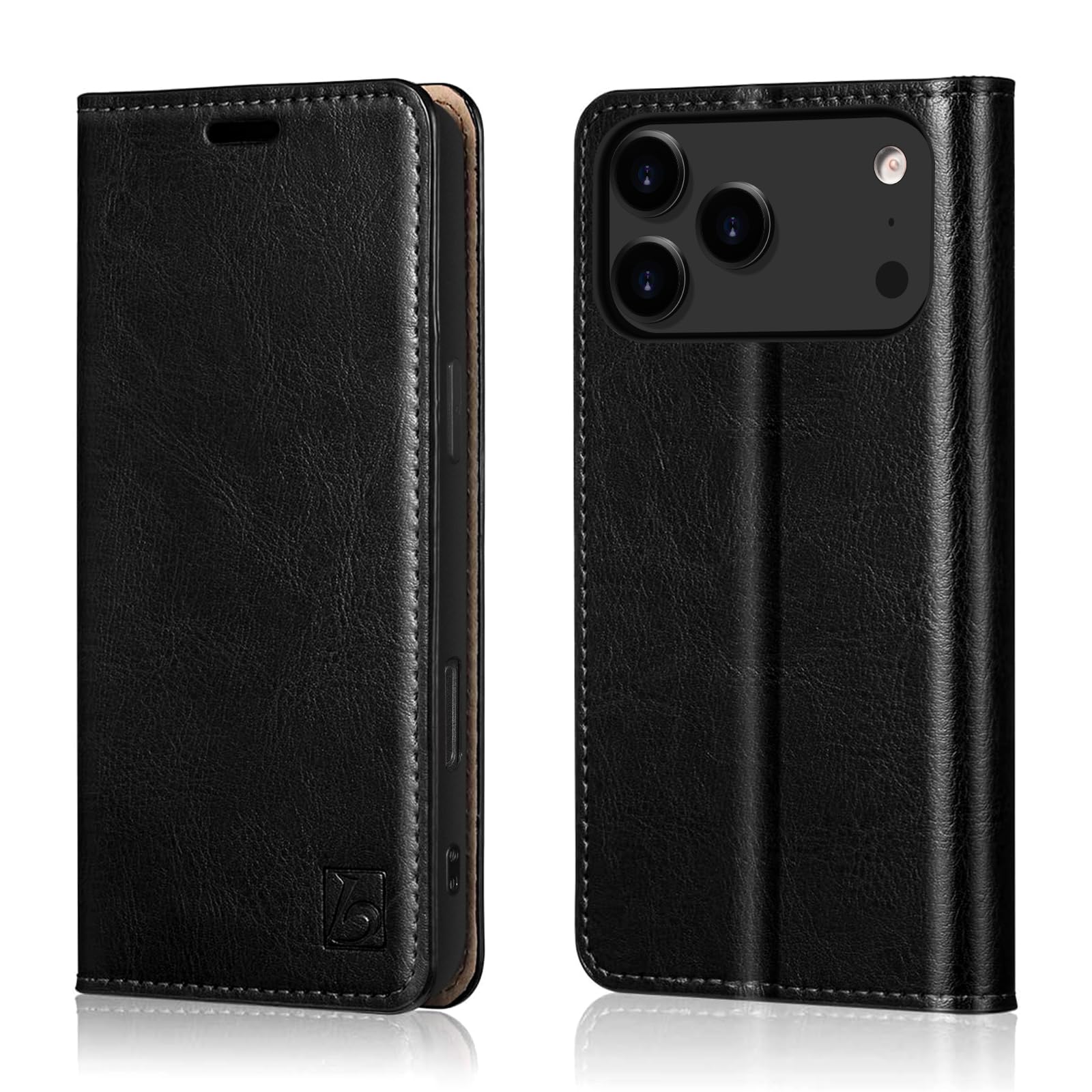 Amazon.com: Belemay Leather Wallet Case Compatible with iPhone 17