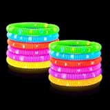 Halloween Glow Sticks Party Favors for Kids 12 PCS-Glow in Dark Party Supplies for Toddlers, Light Up Necklace Bracelet Accessories for Boys Girls, Neon Decorations for Birthday Dance Camp Care