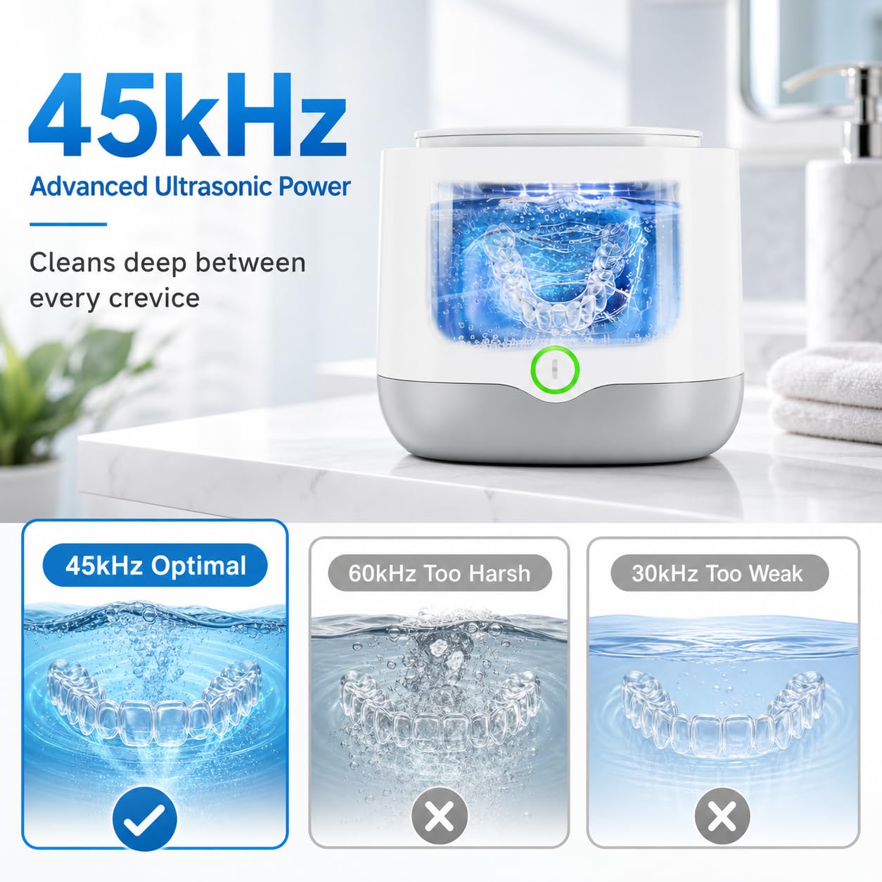 FSA HSA Eligible;Ultrasonic&UV Retainer Cleaner Machine,wire -4 FSA HSA Eligible;Ultrasonic&UV Retainer Cleaner Machine,wire -4