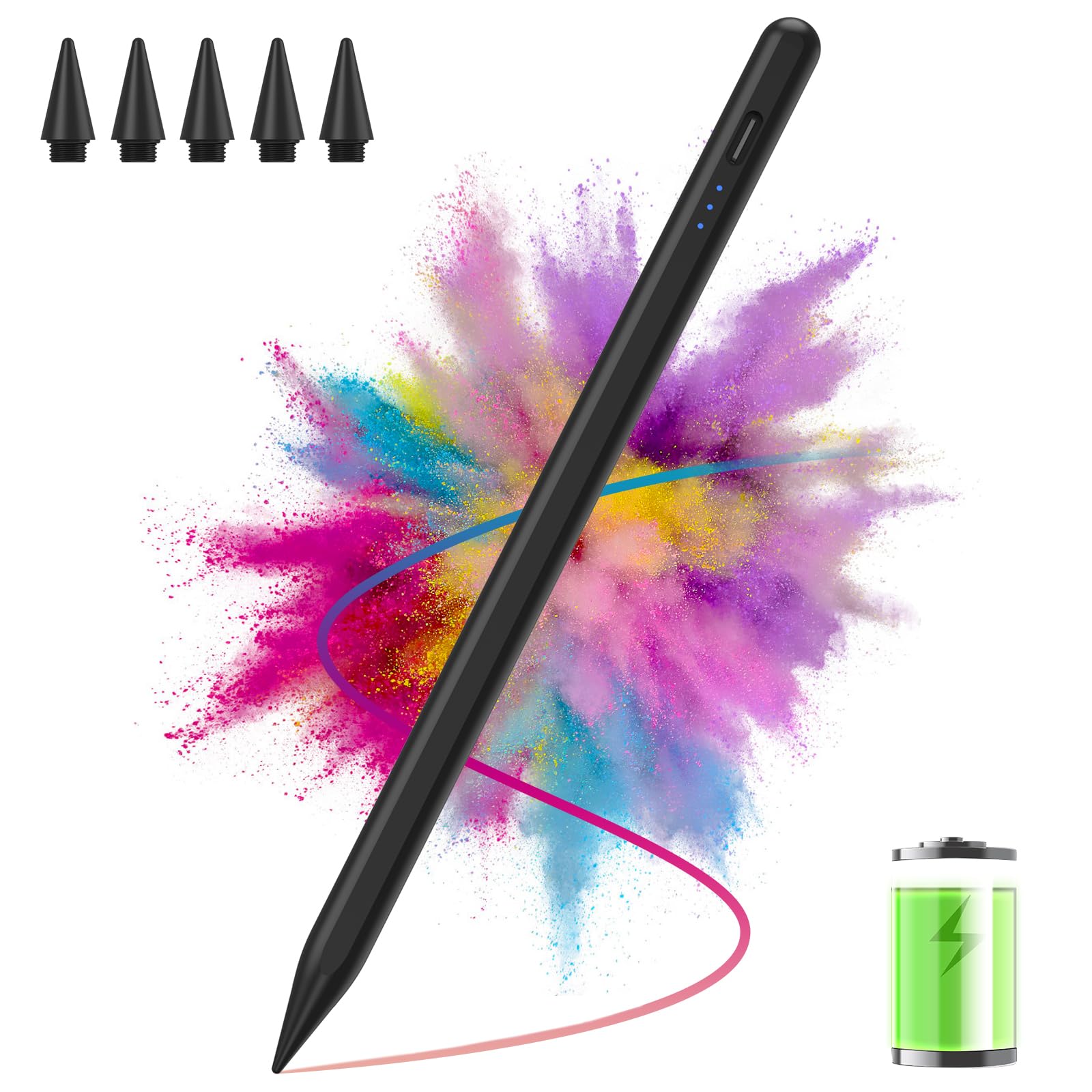 Amazon.com: NEWCOO Stylus Pen Pencil for iPad A16, 2018-2025