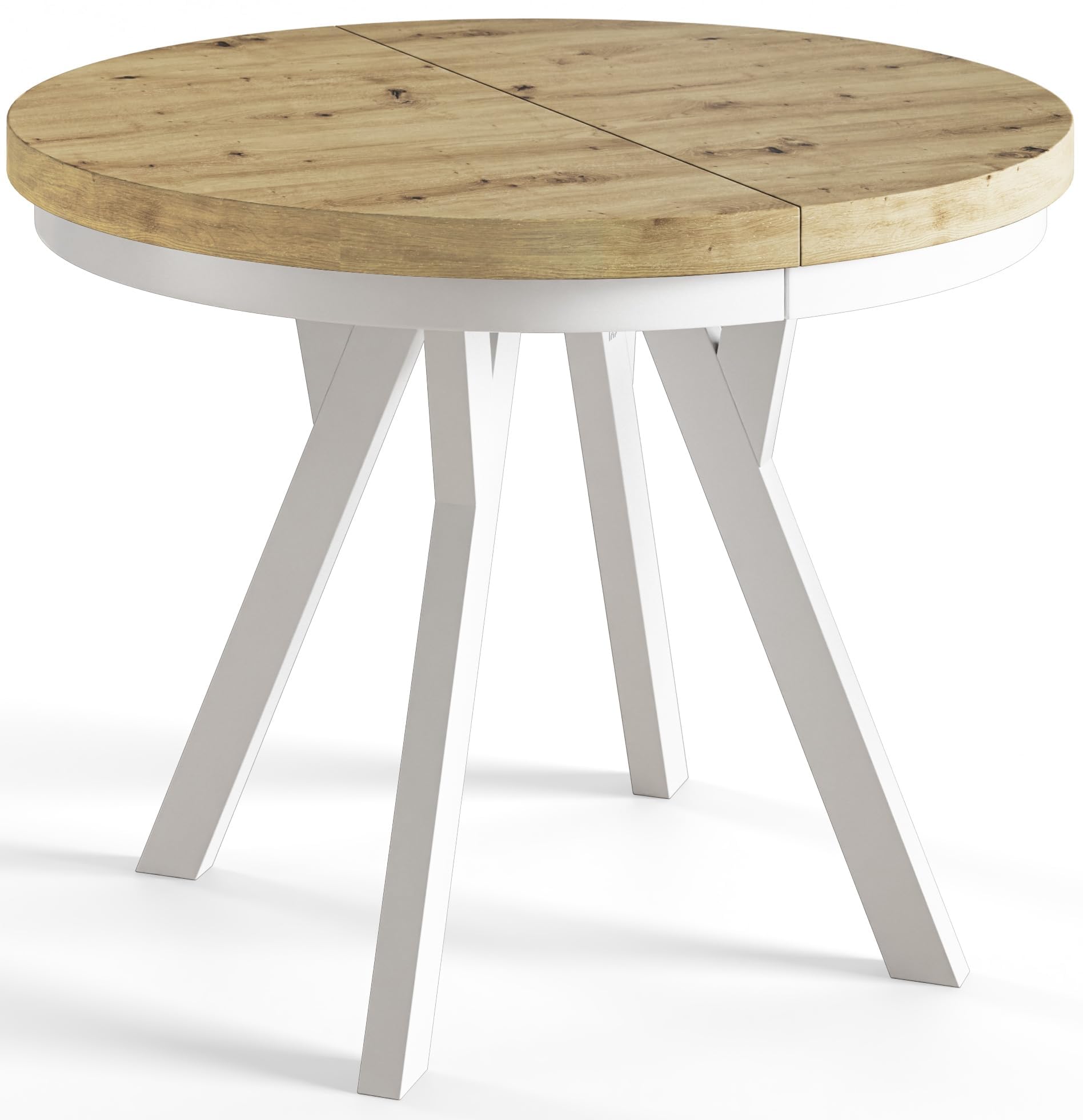 Table a Manger Extensible, 80 cm, Artisan, Collection Evo