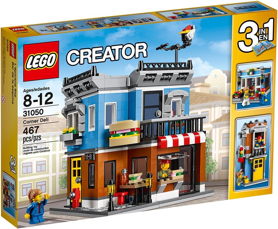 Flash Deals - 80% OFF LEGO Creator Corner Deli 31050 Review LEGO Creator Corner Deli 31050