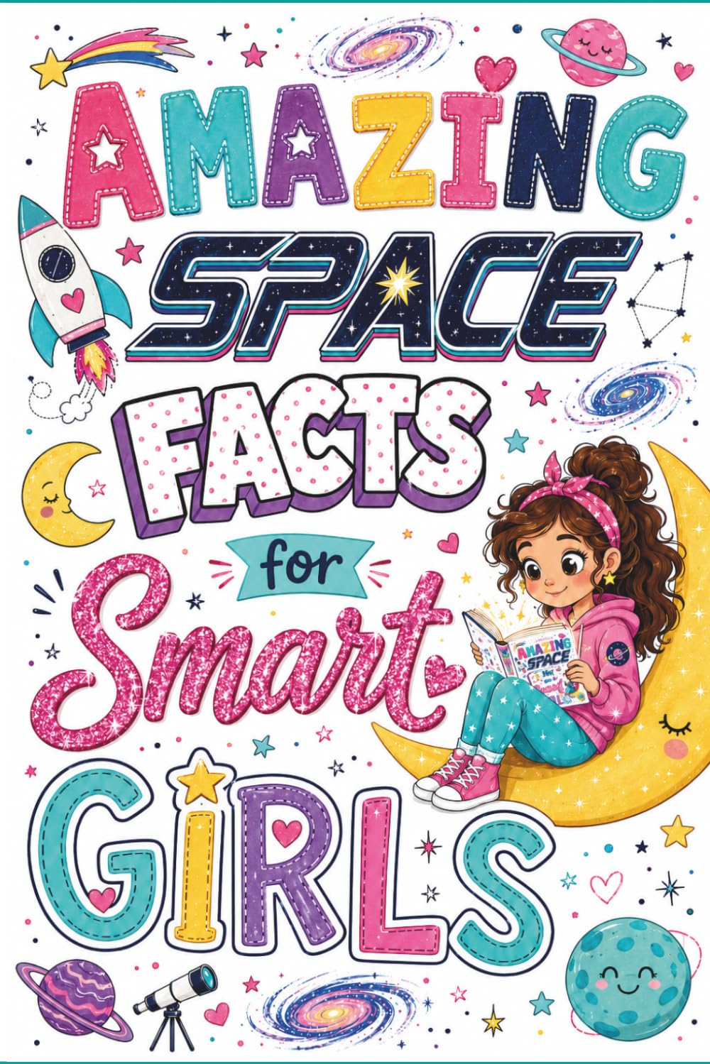Amazing Space Facts for Smart Girls: 300 Weird, Funny and Amazing Facts Every Curious Girl Should Know