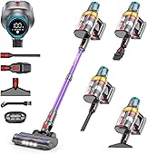 aonus A9 MAX Aspiradora sin Cable, 58Kpa/600W Aspiradora Escoba sin Cable Potente, Separación de Polvo de 1.8L con Doble Taza Mejorada, 75 Minutos de Larga Duración, Adecuada para Pisos/Alfombras/Pelo