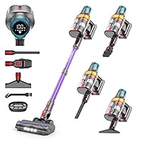 aonus A9 Max Aspirapolvere senza Fili 58Kpa/600W/75Min, Scopa Elettrica senza Fili