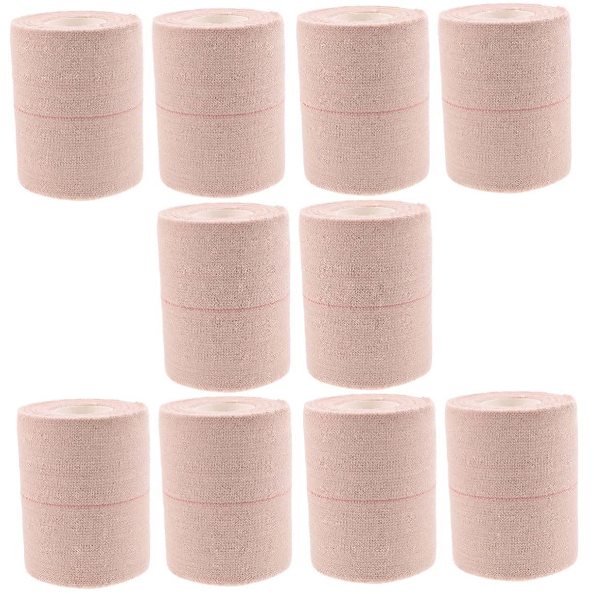 CALLARON 10rollen Selbstklebende Elastische Hochflexible Atmungsaktive Und Wasserdichte Fixierbinden Für Sport Handgelenk Finger Hautfarbe