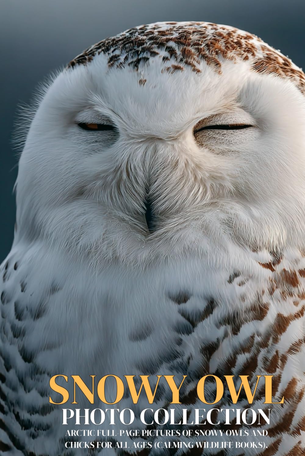 Snowy Owl Photo Collection: Arctic Full-Page Pictures of Snowy Owls and Chicks for All Ages (Calming Wildlife Books).