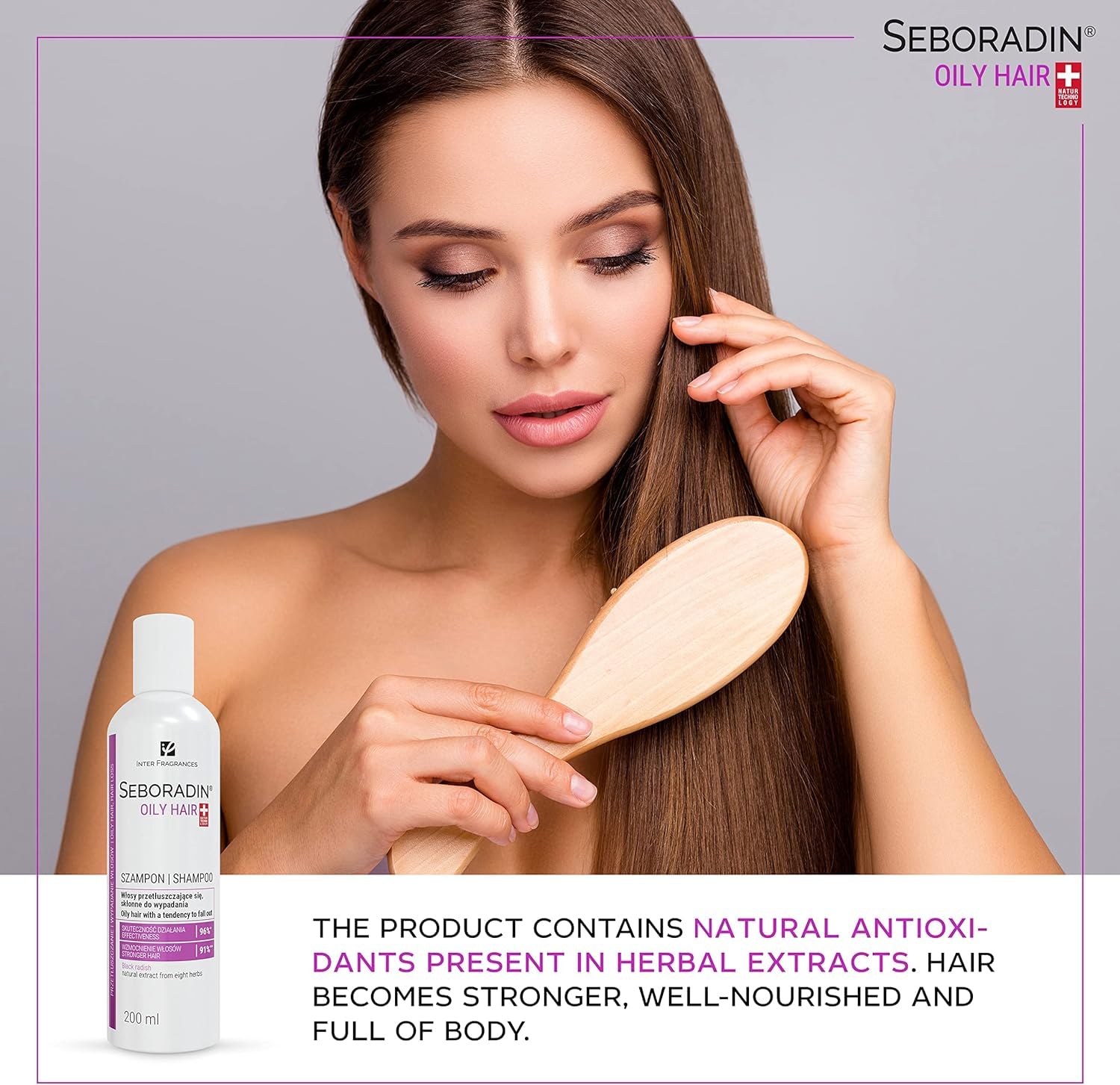Seboradin Shampoo Für Fettiges Ausfallendes Haar Haarausfall Schuppen Psoriasis Ekzem Schuppenflechte Haarshampoo Kopfhaut Haarpflege 400 ml Oily Hair (Packung mit 2)