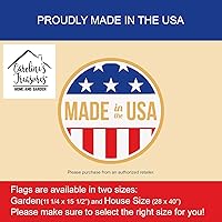 Vista 1317 de Caroline's Treasures BB4243GF Bandera de jardín con texto en inglés «Merry Christmas» con texto en inglés «Merry Christmas», bandera decorativa