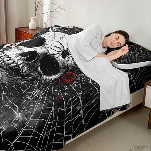 Miniatura 20 de Sábanas de Flores Groovy con Sábana Ajustable de Bolsillo Profundo 60S 70S 80S Flores Hippie Rosa Púrpura Amarillo Juego de Sábanas Retro Floral