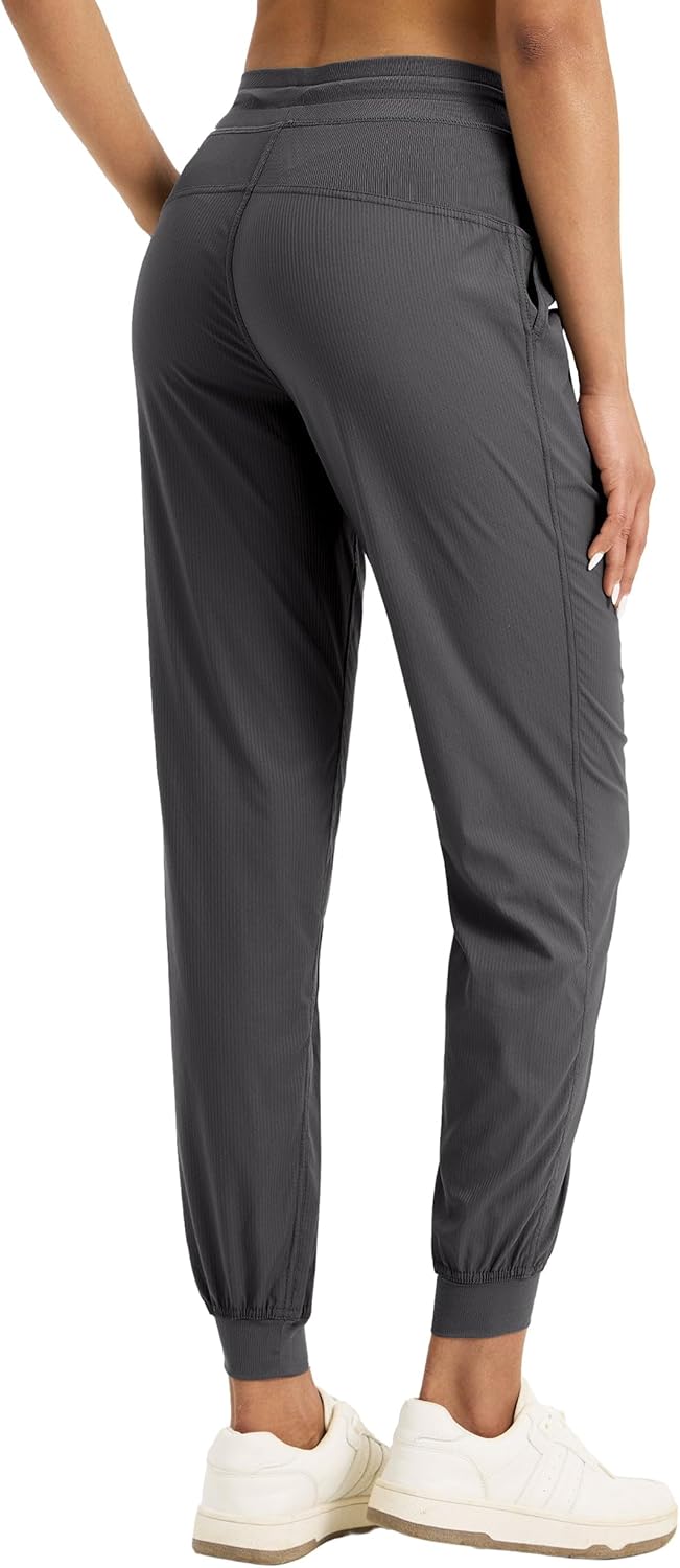 Willit Women's Workout Jogger Studio Track Athletic Pants Hiking Casual Pants with Pockets Lightweight - Image 3