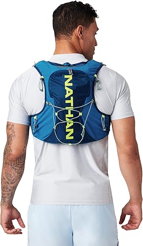 Miniatura 7 de Nathan Vapor Air 3.0 7 Liter Hydration Vest w 2L Bladder, Air Mesh Shoulder Straps, Front Pockets & Back Zipper Pocket, Breathable & Moisture Wicking