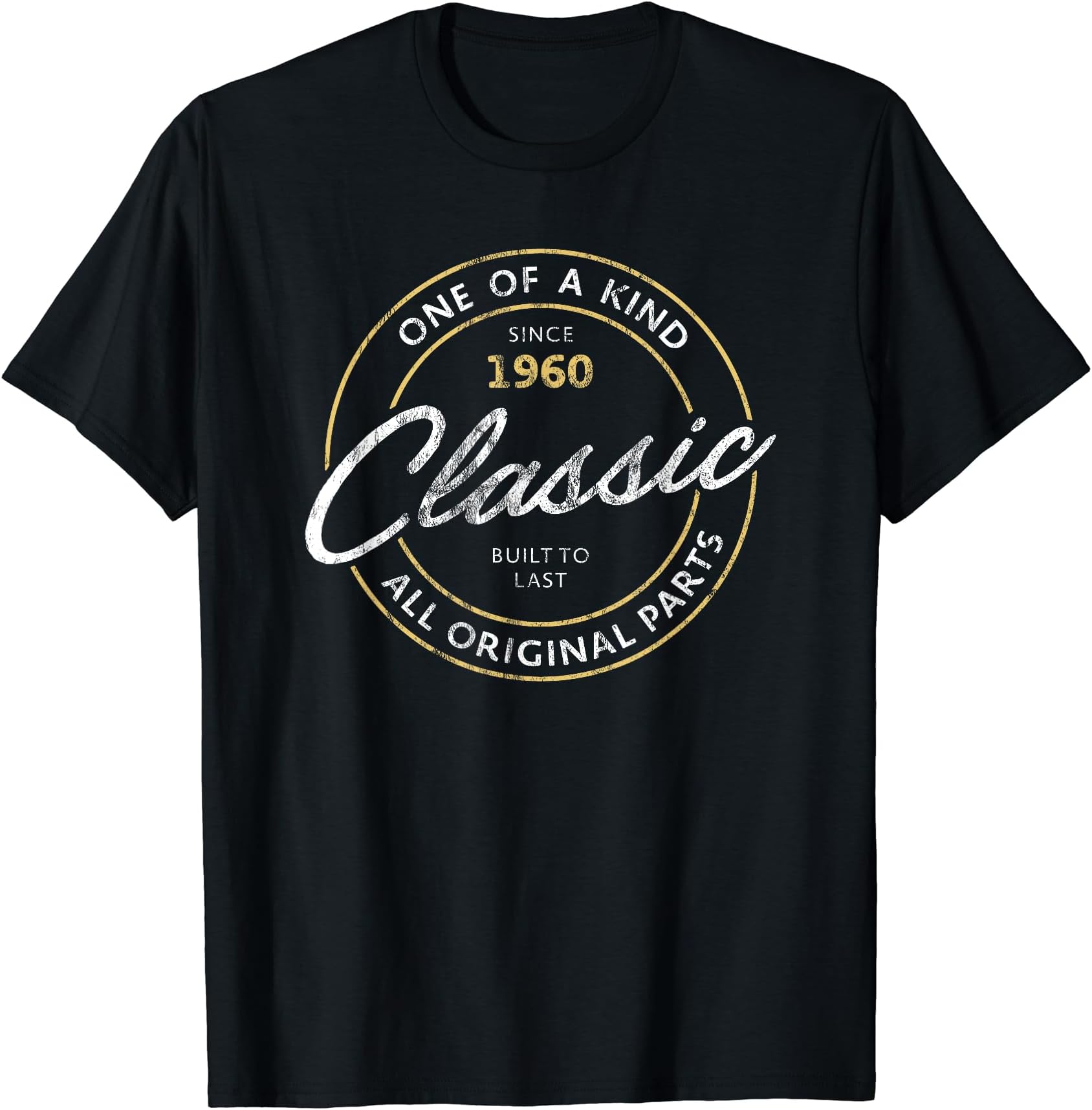 BORNVintage Made In 1960 Limited Edition 65th Birthday T-Shirt