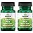 Swanson L. Reuteri Probiotic Plus w/L. Rhamnosus L. Acidophilus & FOS Prebiotic Digestive Support - Promotes Gut Health w/ 7 Billion CFU per Capsule - (30 Veggie Capsules) (2 Pack)