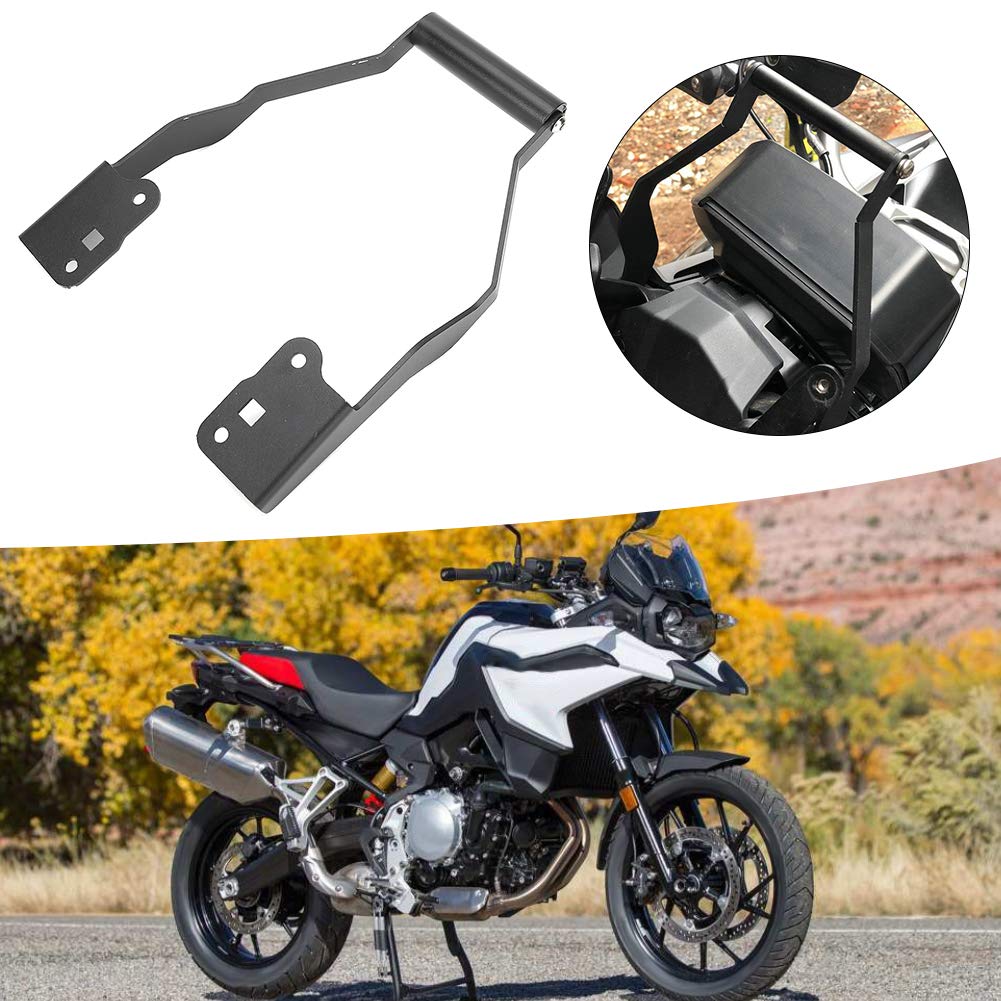 Aramox - Soporte de Navegación GPS para Motocicleta de Aleación de Aluminio, Soporte para Teléfono Móvil con GPS, Compatible con F750GS F850GS 17-20