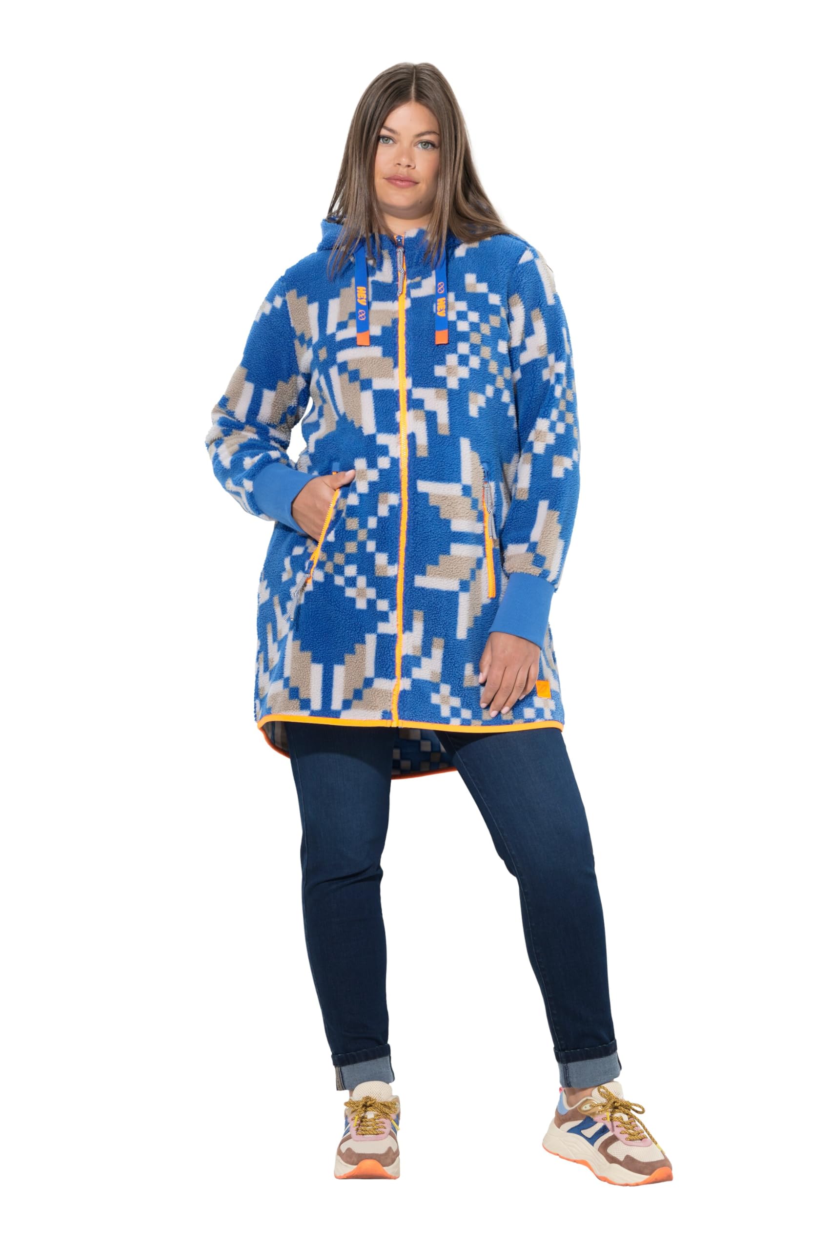 Laurasøn Teddy-Sweatjacke, Langarm, Kapuze 842387