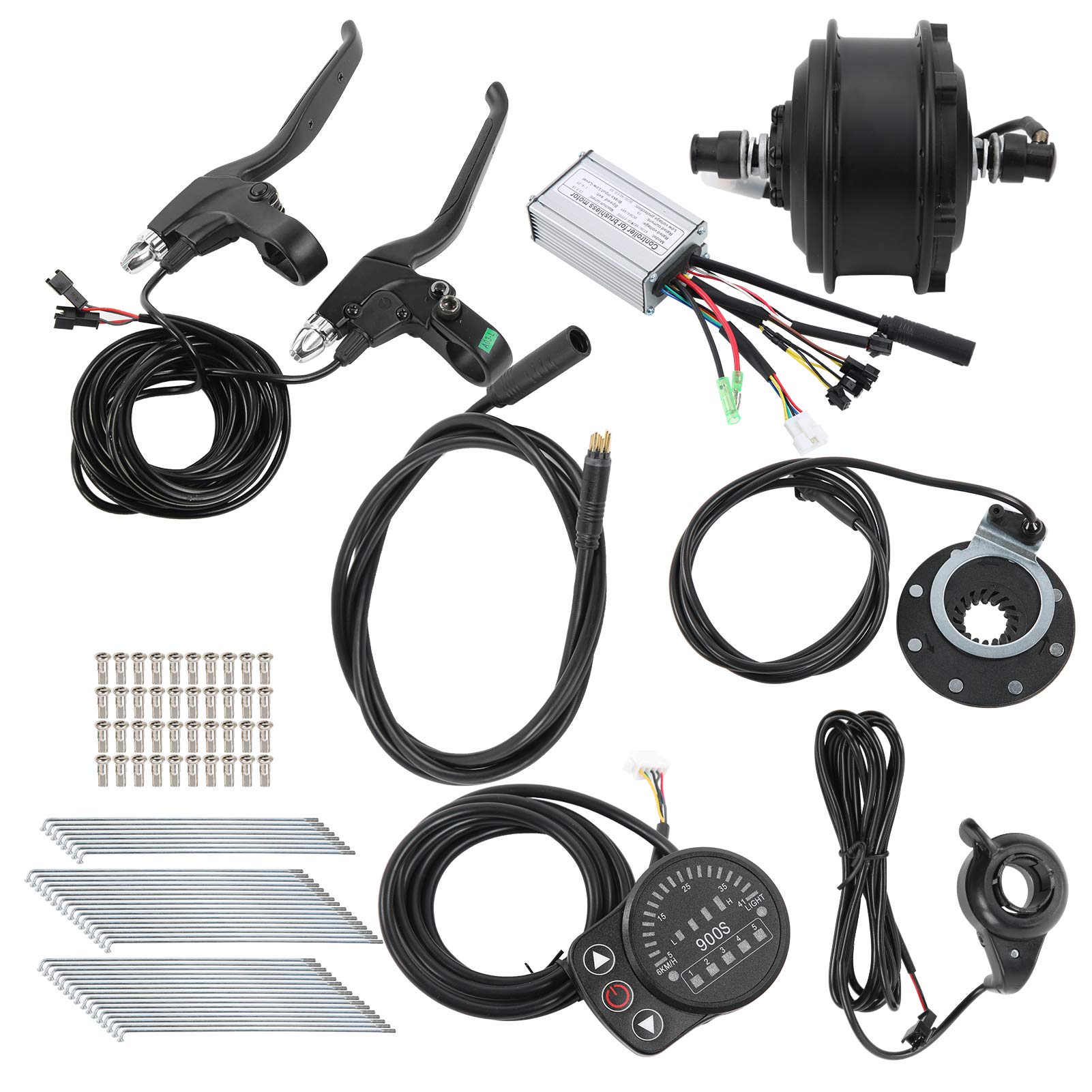 Buy EBike Conversion Kit, 48V 250W Electronic Bicycle Conversion Kit