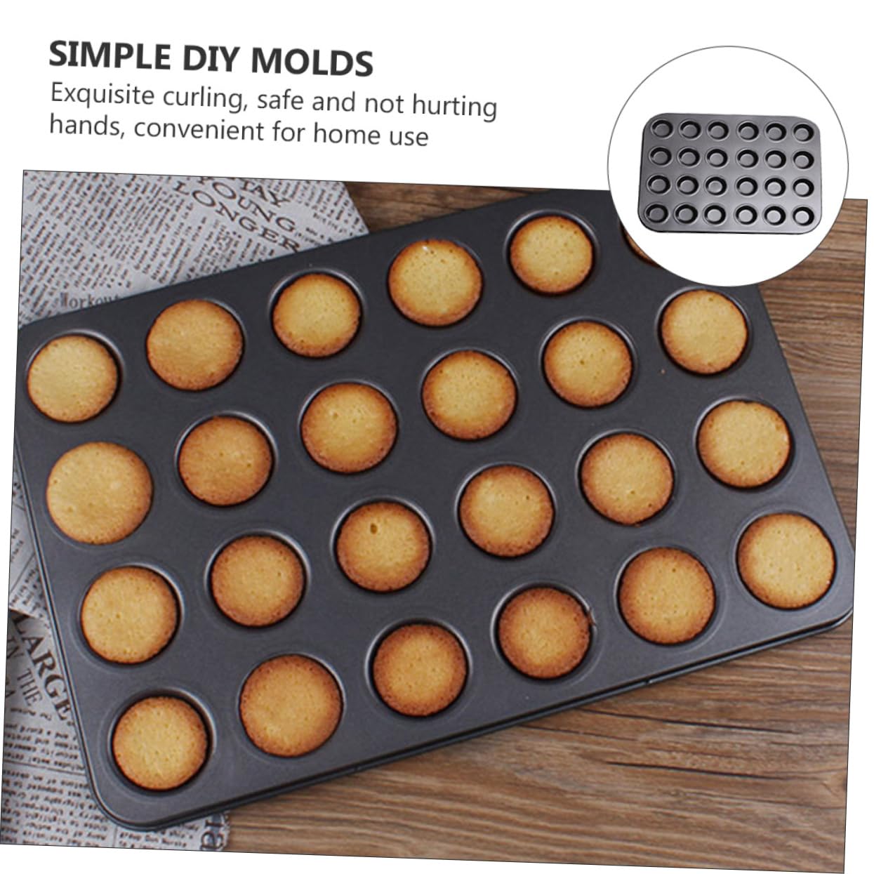 SHOWERORO 2stücke Antihaft-muffin-backformen Wiederverwendbare Puddingformen Für Kuchen Backformen Für Muffins Geeignet Für Traditionelle Öfen Leicht Zu Reinigen