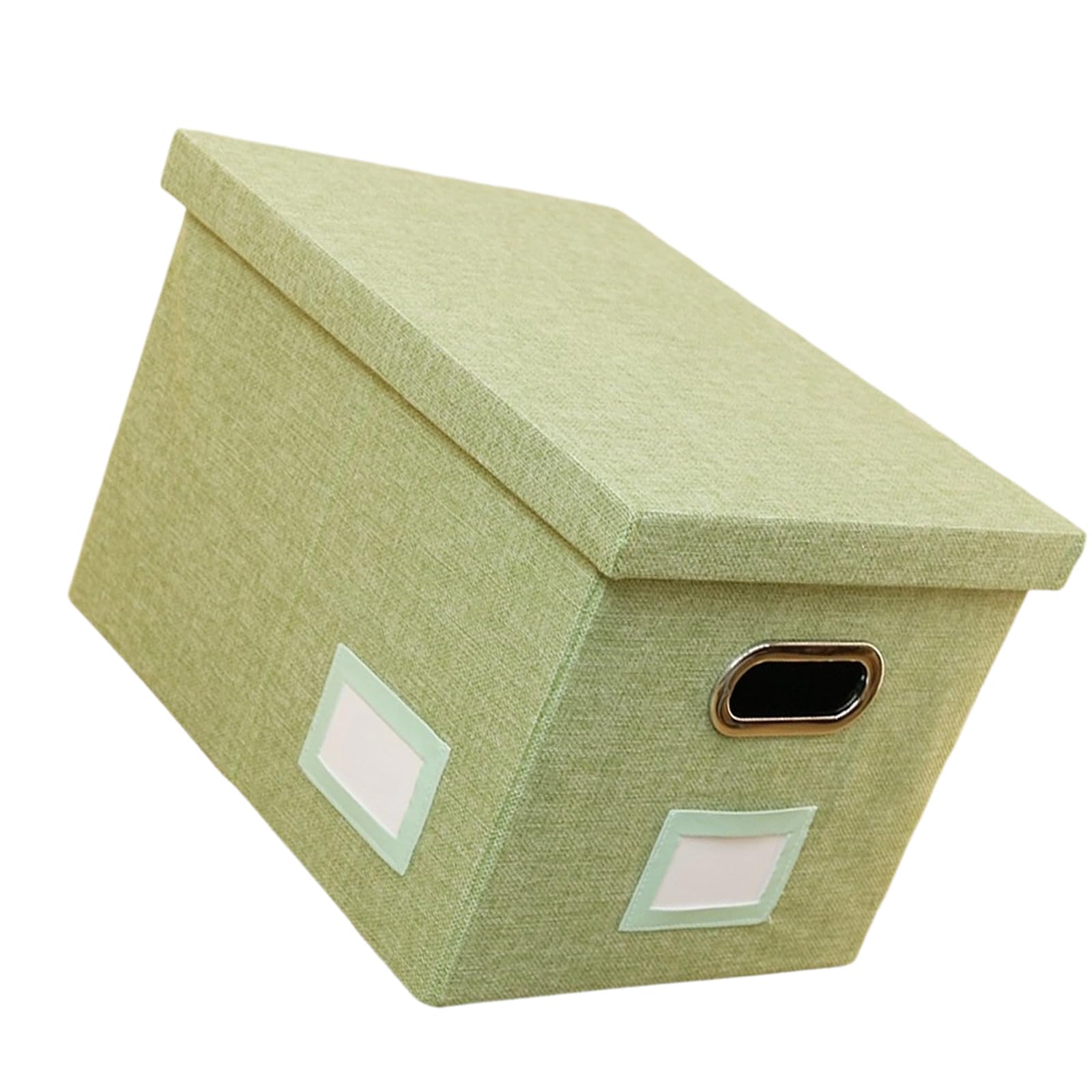 PANGBOER Sturdy Foldable Storage Box with Carrying Handle Ideal for Files Books and Toy Desk File Storage
