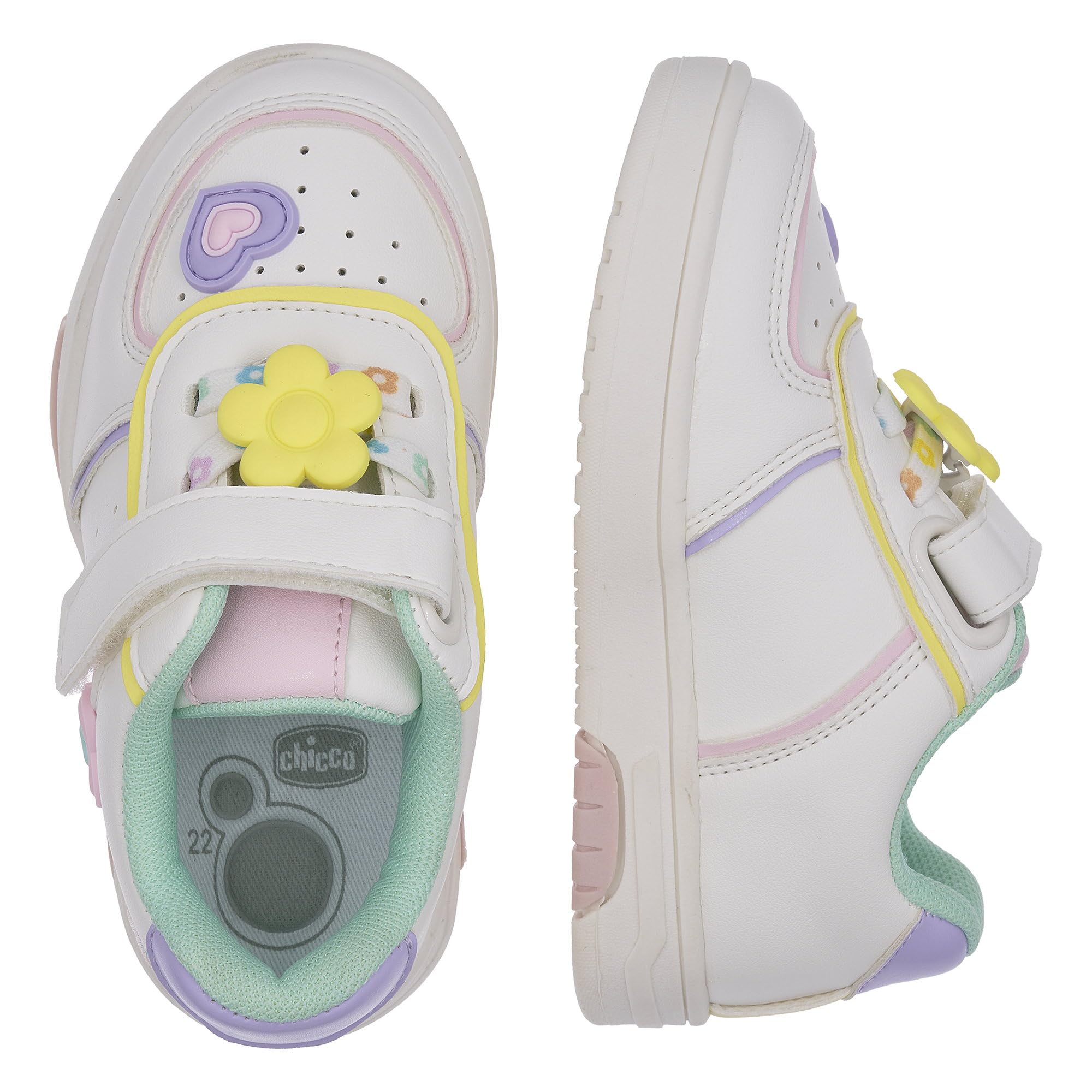 Chicco, Scarpe Bambina, Sneakers Bambina con Stringhe Elasticizzate, Designed in Italy