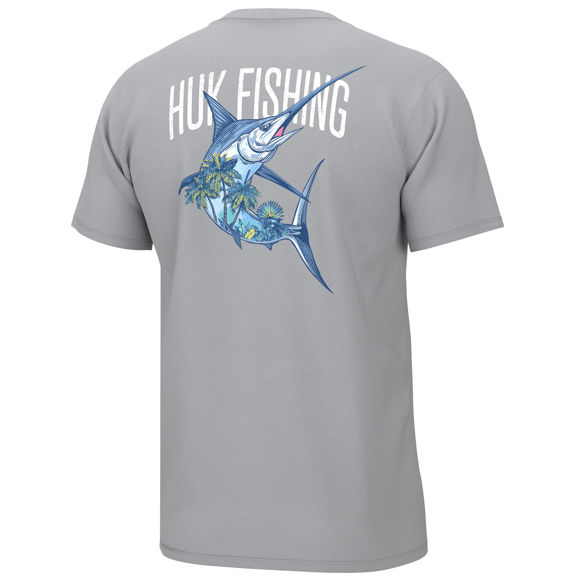 HUK Mens Performance Fishing Logo Tee, Short Sleeve T-Shirt for Men — view 116