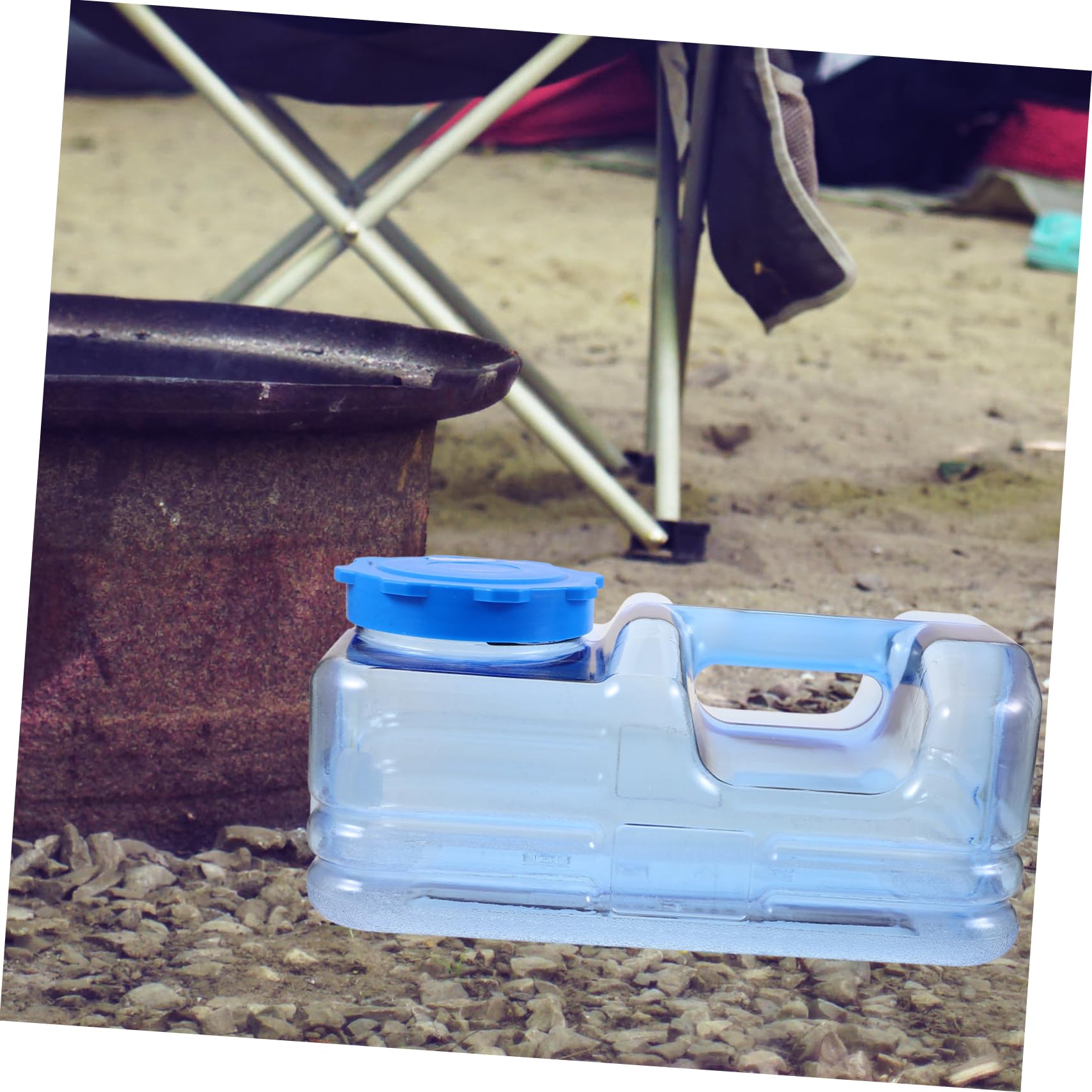 1satz Tragbarer Wasserbehälter Faltbarer Camping-wasserkanister Outdoor-wassercontainer Mit Anti-leck-Funktion Für Reisen Wandern Und Freizeitaktivitäten