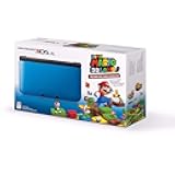 Nintendo 3DS XL Console with Super Mario 3D Blue (Renewed)