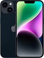 Renewed Apple iPhone 14 128GB Midnight (AT&T) - Super Retina XDR, A15 Bionic, Dual-Camera, 5G