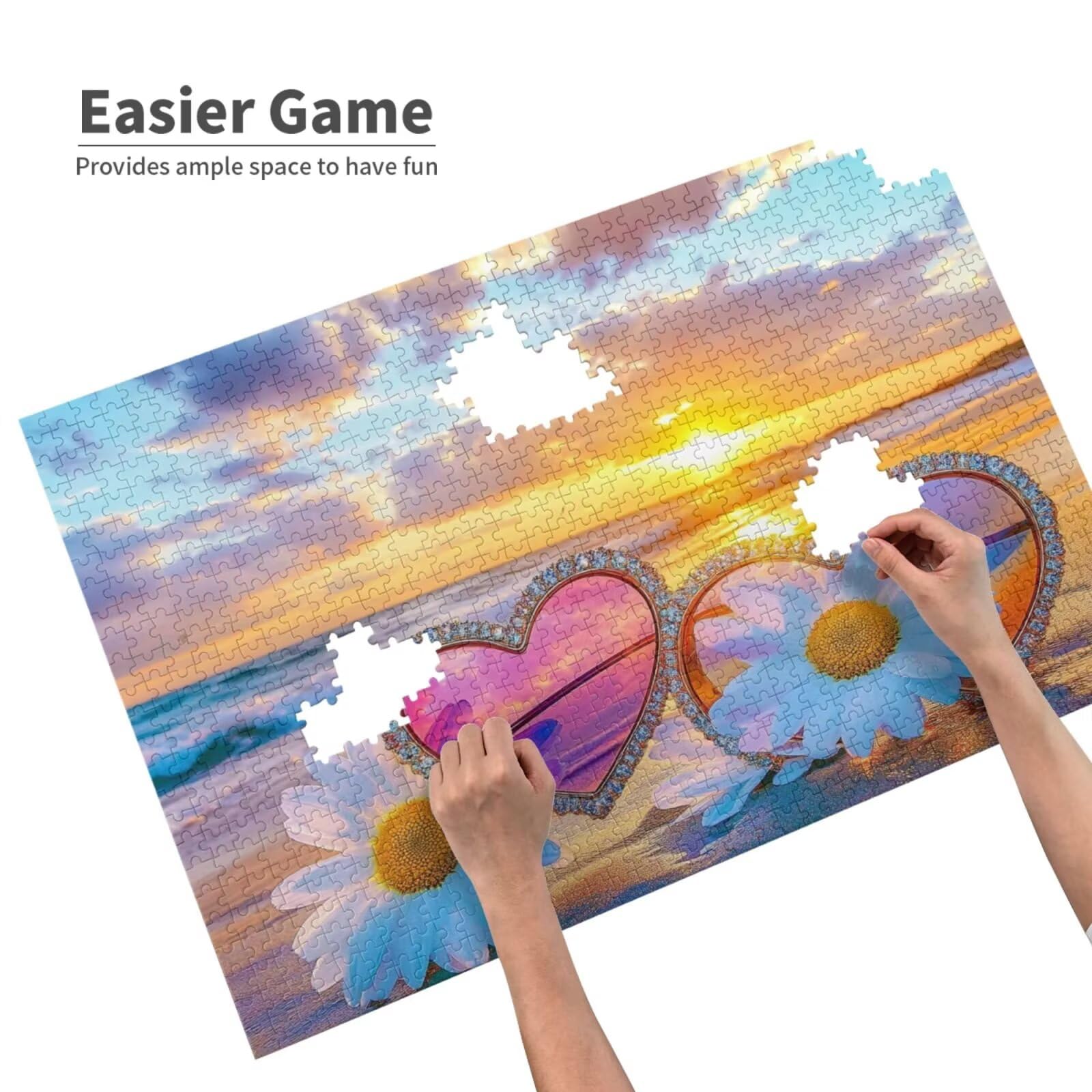 Puzzle kwiatowe, 6000 elementów, morskie puzzle dla dorosłych, z pudełkiem na prezent, "zrób to sam", duże drewniane puzzle dla dorosłych, gra zręcznościowa dla całej rodziny, prezenty dla kobiet, 105